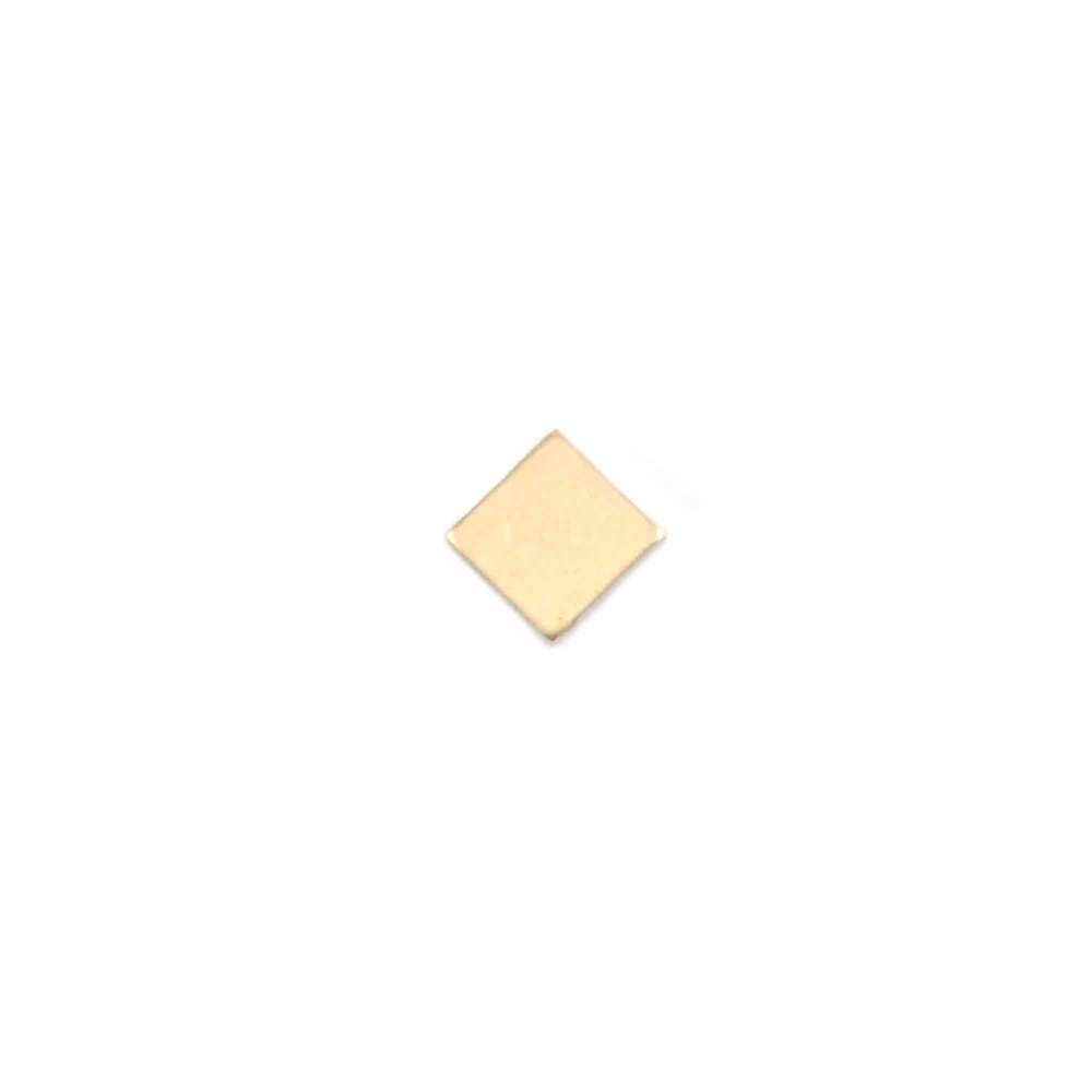 Charms & Solderable Accents Brass Diamond Solderable Accent, 24g - Pack of 5